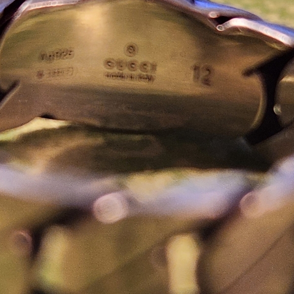 Gucci Sterling Silver Ring with Enamel Accents - Picture 8 of 8